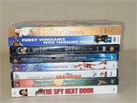 BUNDLE OF 8 DVDs