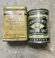 Vintage Bottles of  Medicine