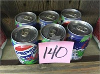 Pepsi Christmas 6 Pack Collector Cans