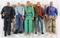 (5) Assorted GI Joe Figures