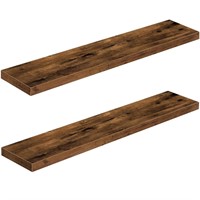 QEEIG Bathroom Shelves 48 inches Long Wall Shelf L