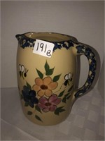 Musking County Ohio Pottery pitcher