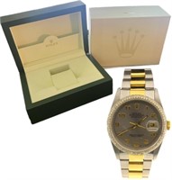 Rolex 16233 Datejust 36 w/ Diamond Watch