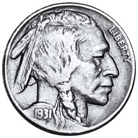 1931-S Buffalo Head Nickel LIGHTLY CIRCULATED