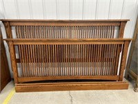Bent Wood King Size Bed Frame (No Mattress)