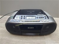SONY MP3, Cassette Recorder, Radio, CD Player