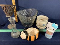 Variety of Vases, Lamp, Planters & More
