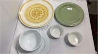 Lot of assorted plates and bowls