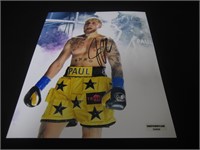 JAKE PAUL SIGNED 8X10 PHOTO GAA COA