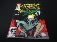 MARVEL STAN LEE SIGNED GHOST RIDER COMIC COA