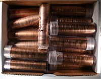 BU LINCOLN CENT ROLL LOT;