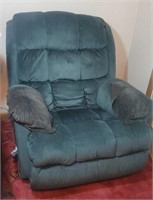 Comfy blue recliner