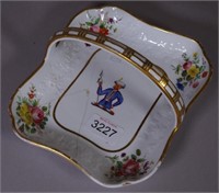 Spode floral decorated  dish