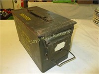 US Military Large Steel Ammo Can - 50 Cal Size