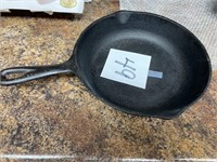 NO. 5 -  8 1/2" CAST IRON PAN MADE IN USA