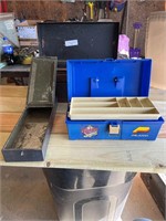 3 assorted tool boxes