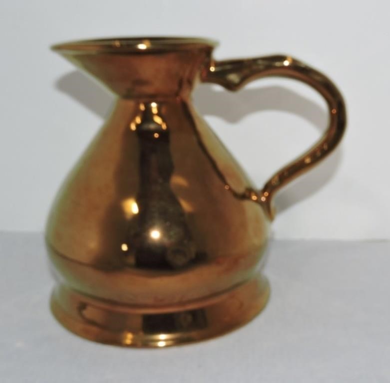 Wade 6 1/2" copper luster pitcher