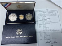 World War II 50th Anniversary commemorative coin