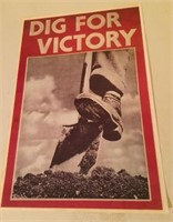 WW2 poster Die for Victory 10x15"