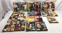 F12) COLLECTABLE TV GUIDES, STAR WARS, STAR TREK,