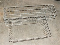 VINTAGE WIRE BASKETS