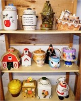 (15) Assorted Cookie Jars