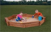 Octagon 6.5 ft. x 7 ft. Sandbox Kit