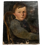 Antique Portrait of a Boy