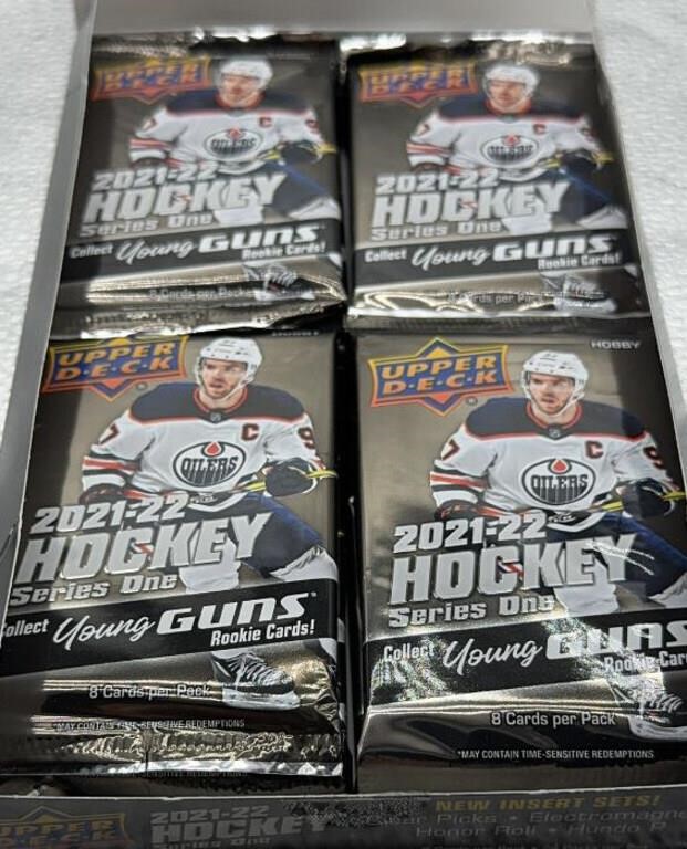 2021-22 hockey cards - series one young guns