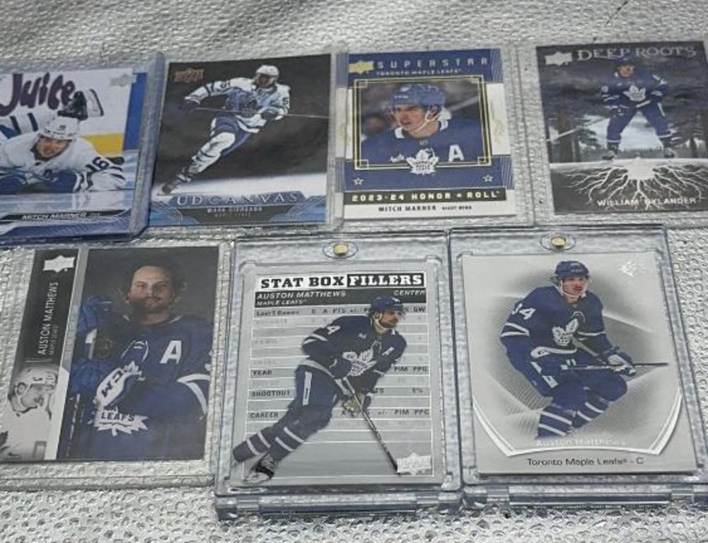 Marner/nylander/Matthews hockey cards