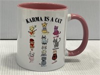Karma is a cat Taylor swift coffee mug