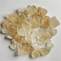 CERT 313.40 Ct Rough Yellow Sapphire Gemstones Lot