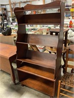 Wood bookshelf