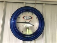 NHARA Drag Racing Clock