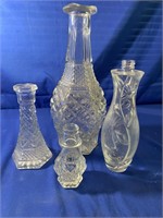 Wexford Decanter& Vase And More
