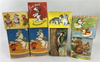 German Mechanical Tin Toy Boxes (Empty).