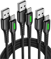 INIU USB C Cable, [3 Pack] 3.1A QC 3.0 Fast