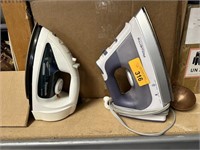 2PC IRONS ROWENTA MORE & MISC IN BOX