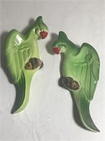 Vintage Bird Wall Pockets -1 is broken on back