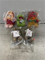 Stuffed Muppets Characters and Others