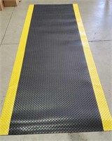 Diamond Plated Roller Anti Fatigue Shop Mat