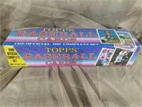 Sealed 1989 Topps Baseball Official Complete Set