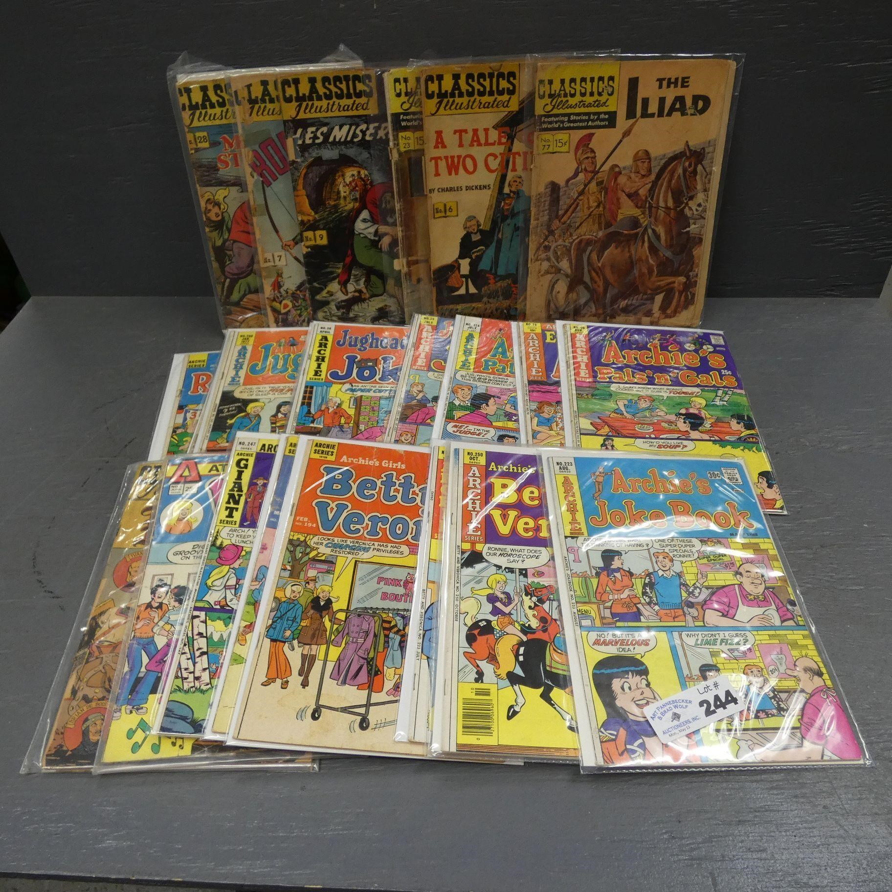 Classics Illustrated & Archie's Comic Books