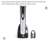 Oster Electric Wine Opener and Foil Cutter Kit