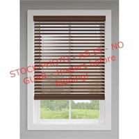 Levolor 39x64in Cordless Faux Wood Blinds