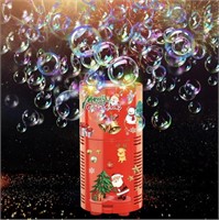 Bubble machine with stickers