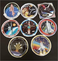 Bag of 8 NASA Mission Magnets