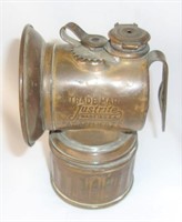 Vintage Brass miners lamp.