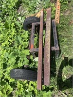 Metal Dolley Cart & Angle Iron