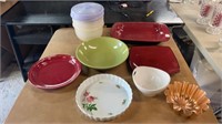 Tubberware, Casserole Dish, Bowls, Etc